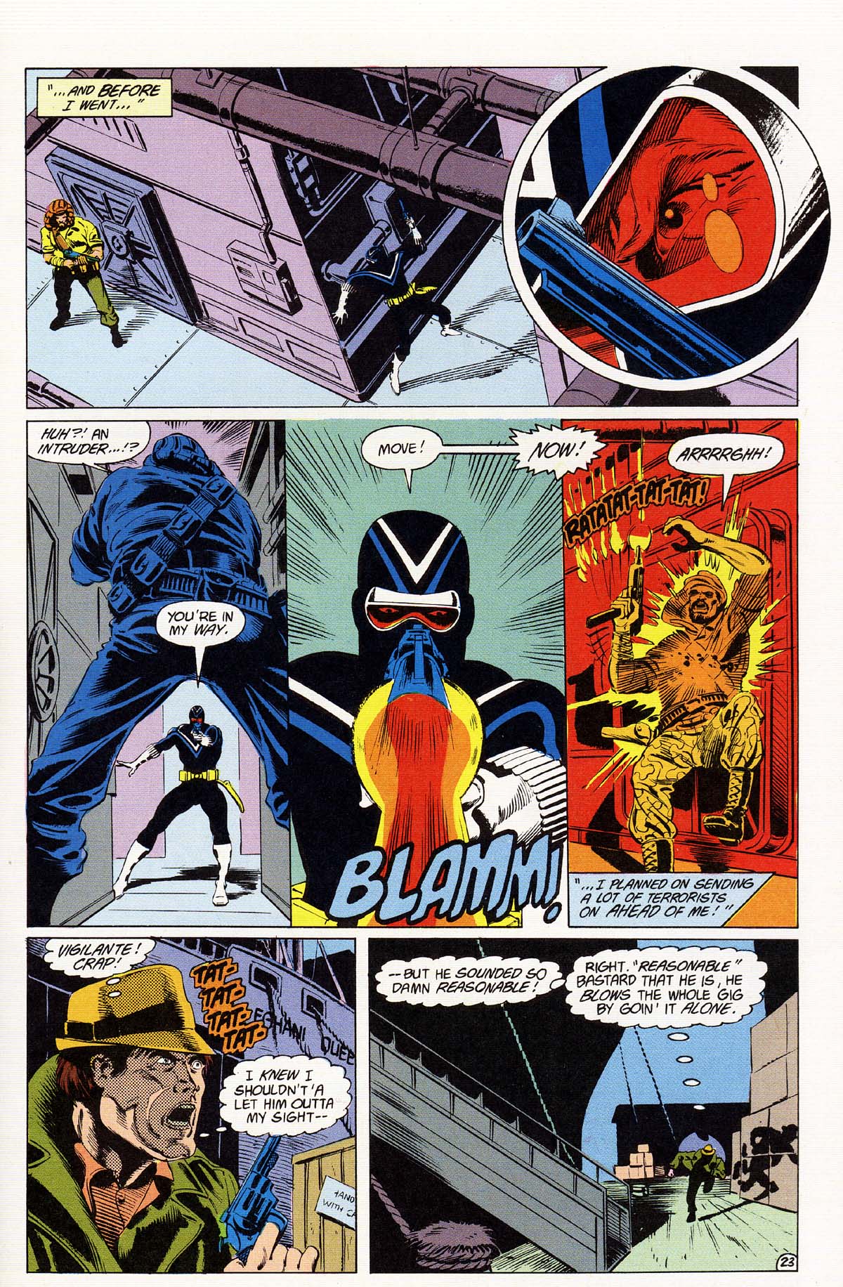 Read online Vigilante (1983) comic -  Issue #37 - 25