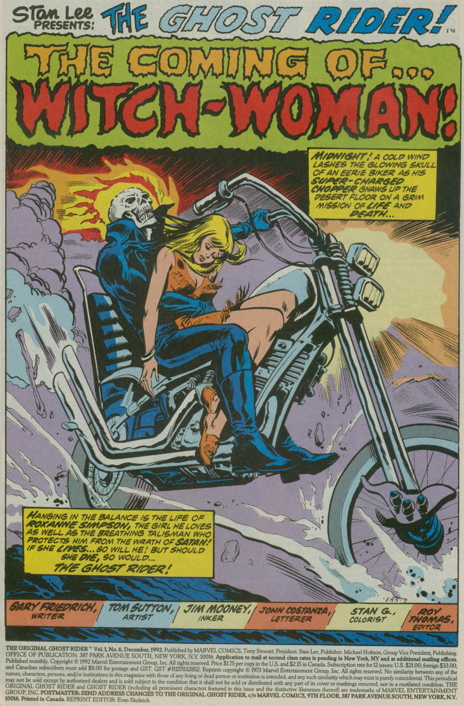 Read online The Original Ghost Rider comic -  Issue #6 - 2