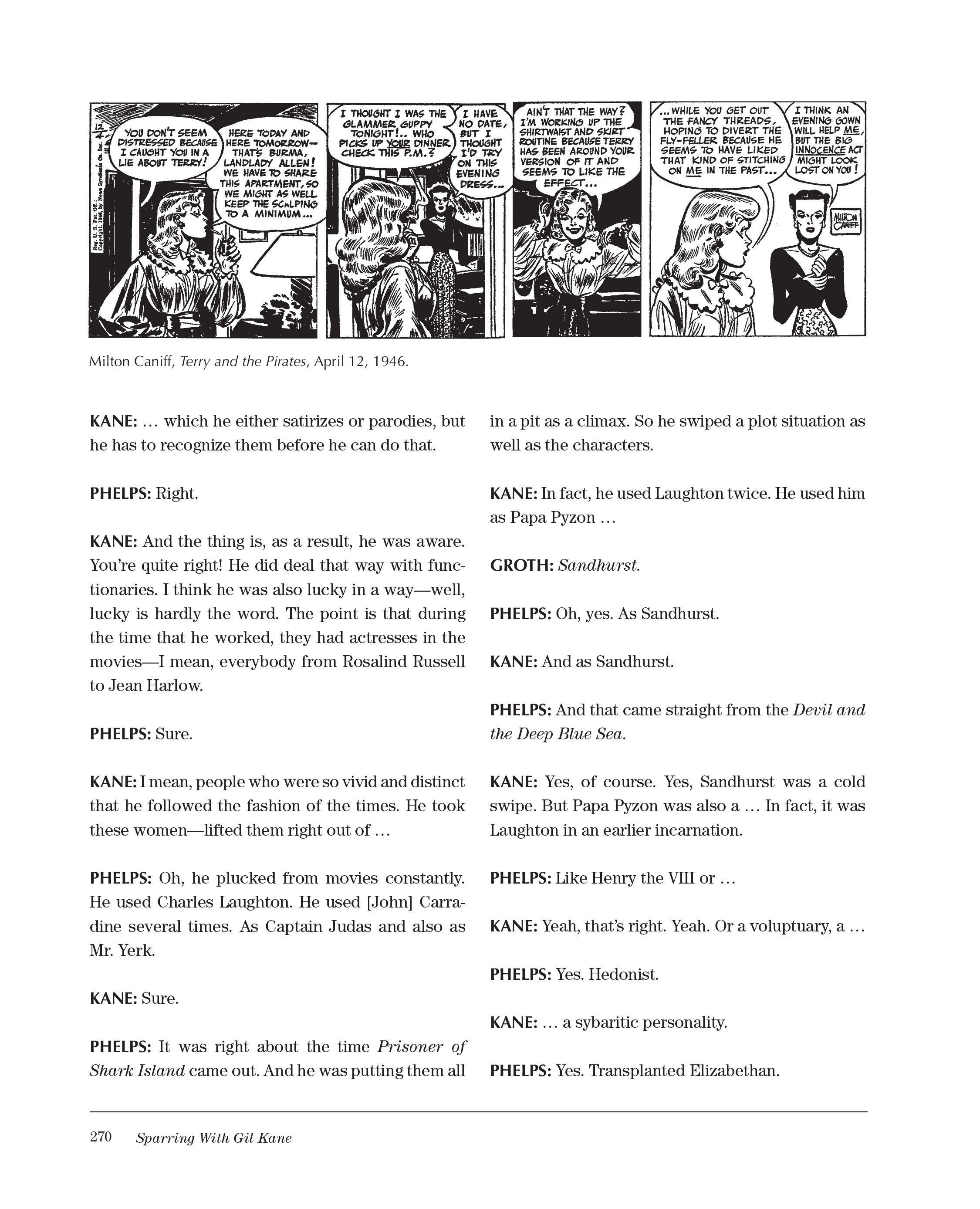 Read online Sparring With Gil Kane: Colloquies On Comic Art and Aesthetics comic -  Issue # TPB (Part 3) - 70