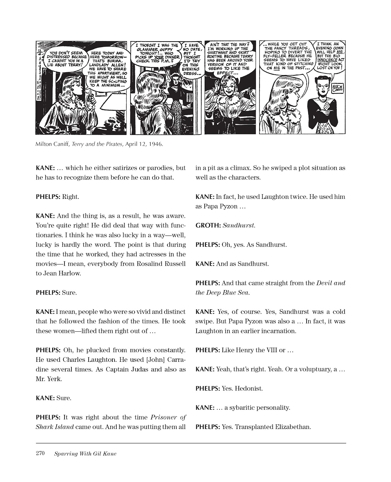 Sparring With Gil Kane: Colloquies On Comic Art and Aesthetics issue TPB (Part 3) - Page 70