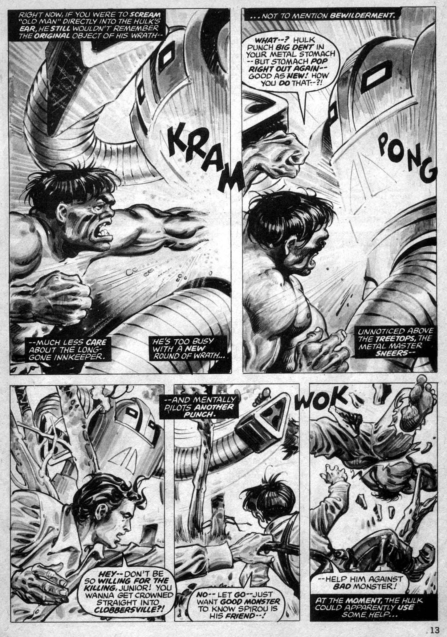 Read online The Rampaging Hulk comic -  Issue #3 - 13