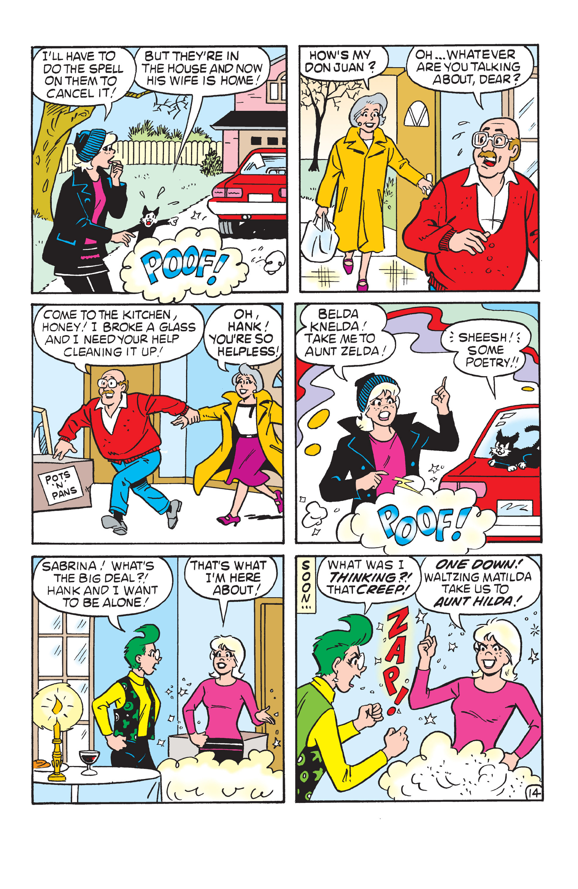Read online Sabrina the Teenage Witch (1997) comic -  Issue #12 - 16