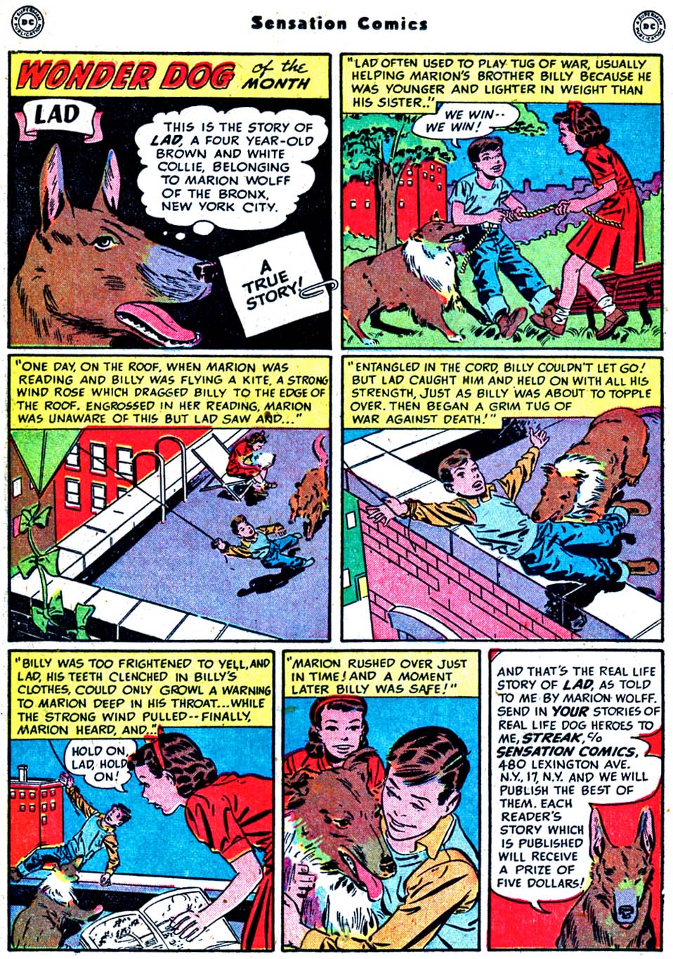 Read online Sensation (Mystery) Comics comic -  Issue #91 - 24
