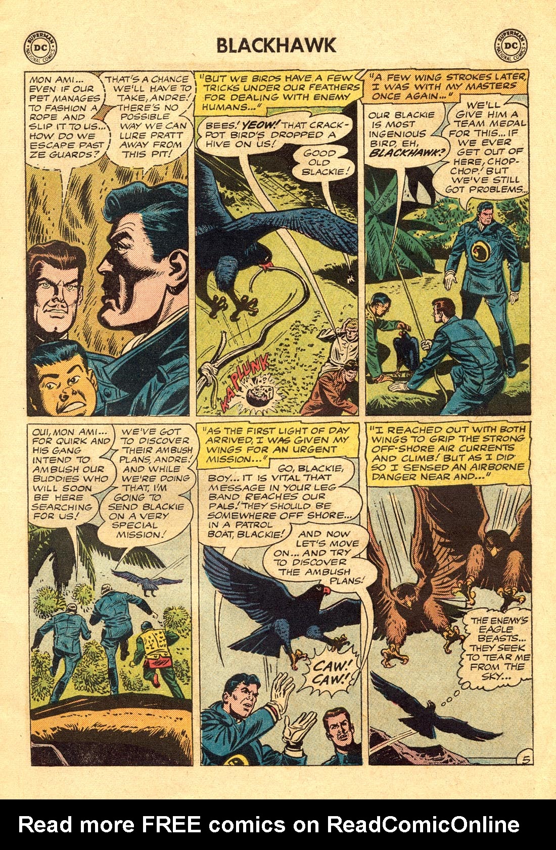 Read online Blackhawk (1957) comic -  Issue #176 - 7