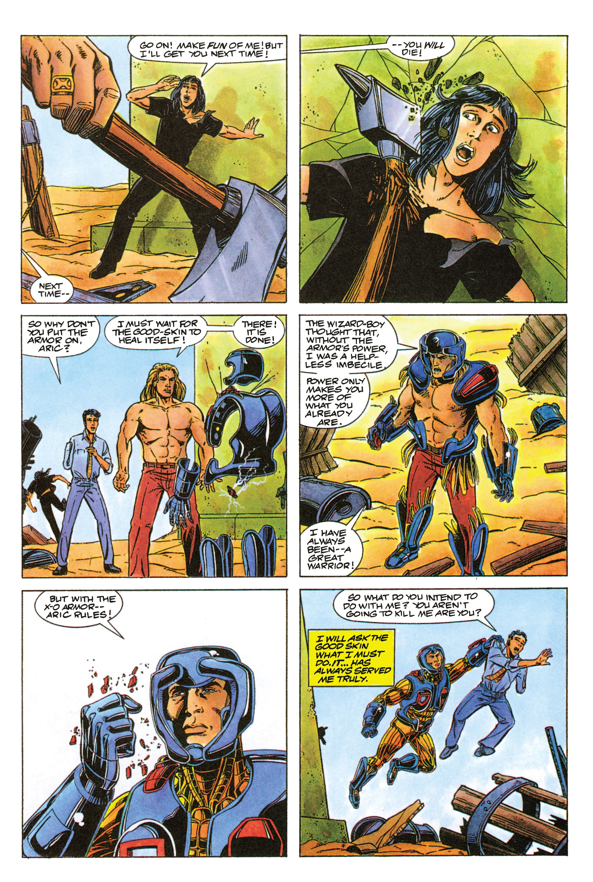 Read online Valiant Masters X-O Manowar: Into the Fire comic -  Issue # TPB (Part 2) - 75