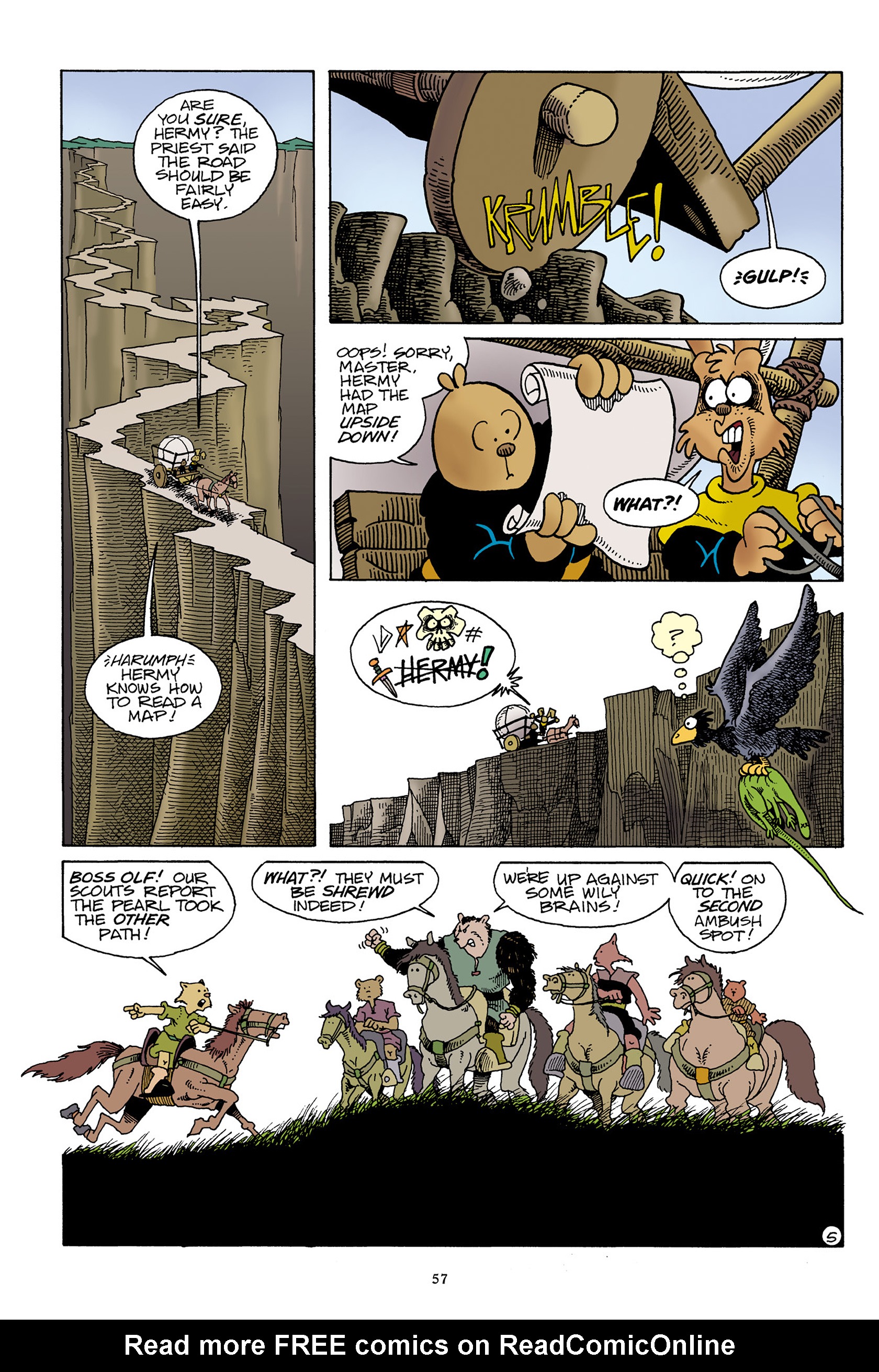 Read online The Adventures of Nilson Groundthumper and Hermy comic -  Issue # TPB - 57