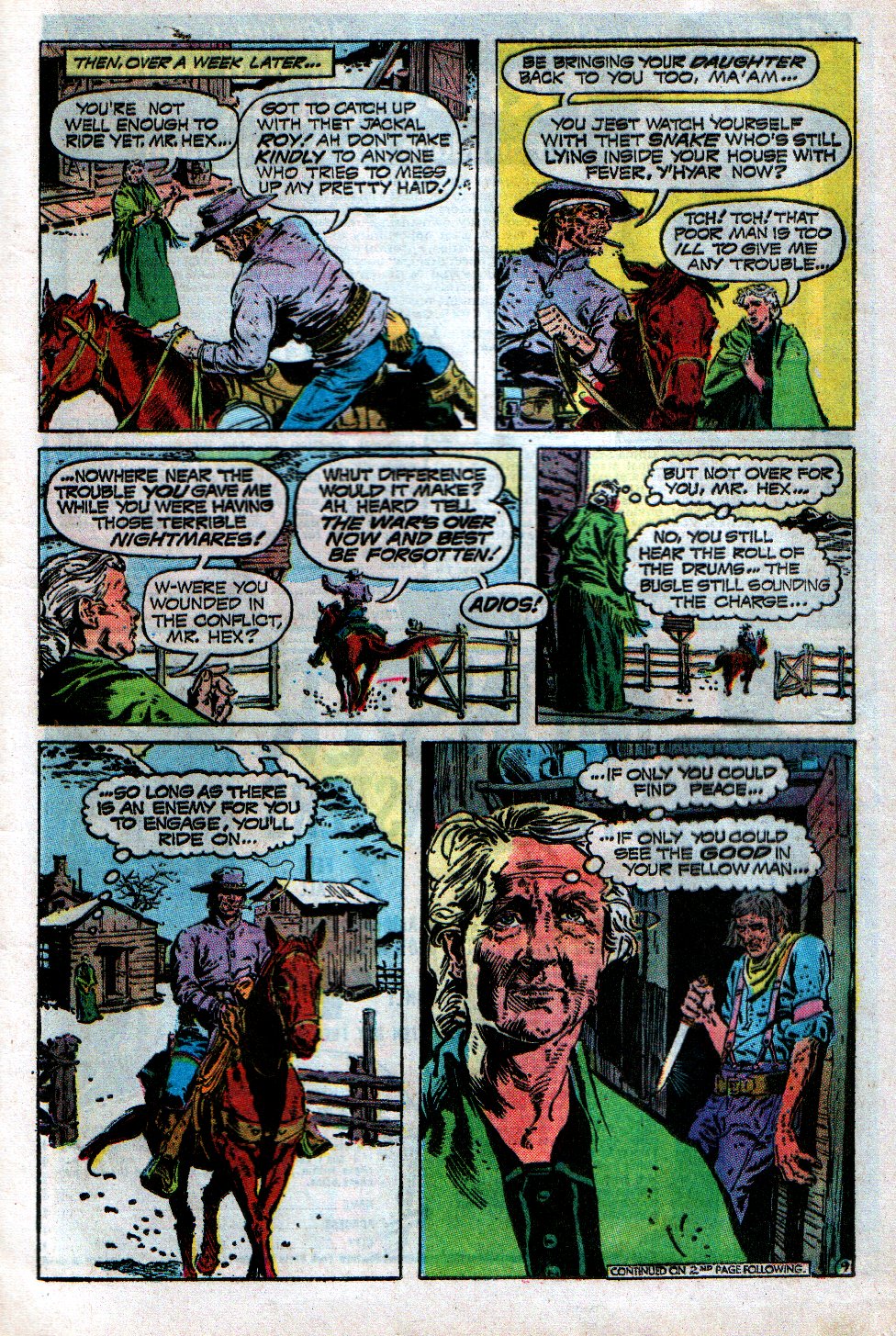 Read online Weird Western Tales (1972) comic -  Issue #21 - 10
