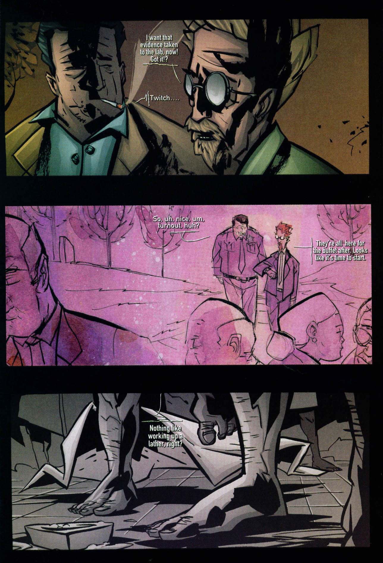 Read online Case Files: Sam and Twitch comic -  Issue #2 - 9
