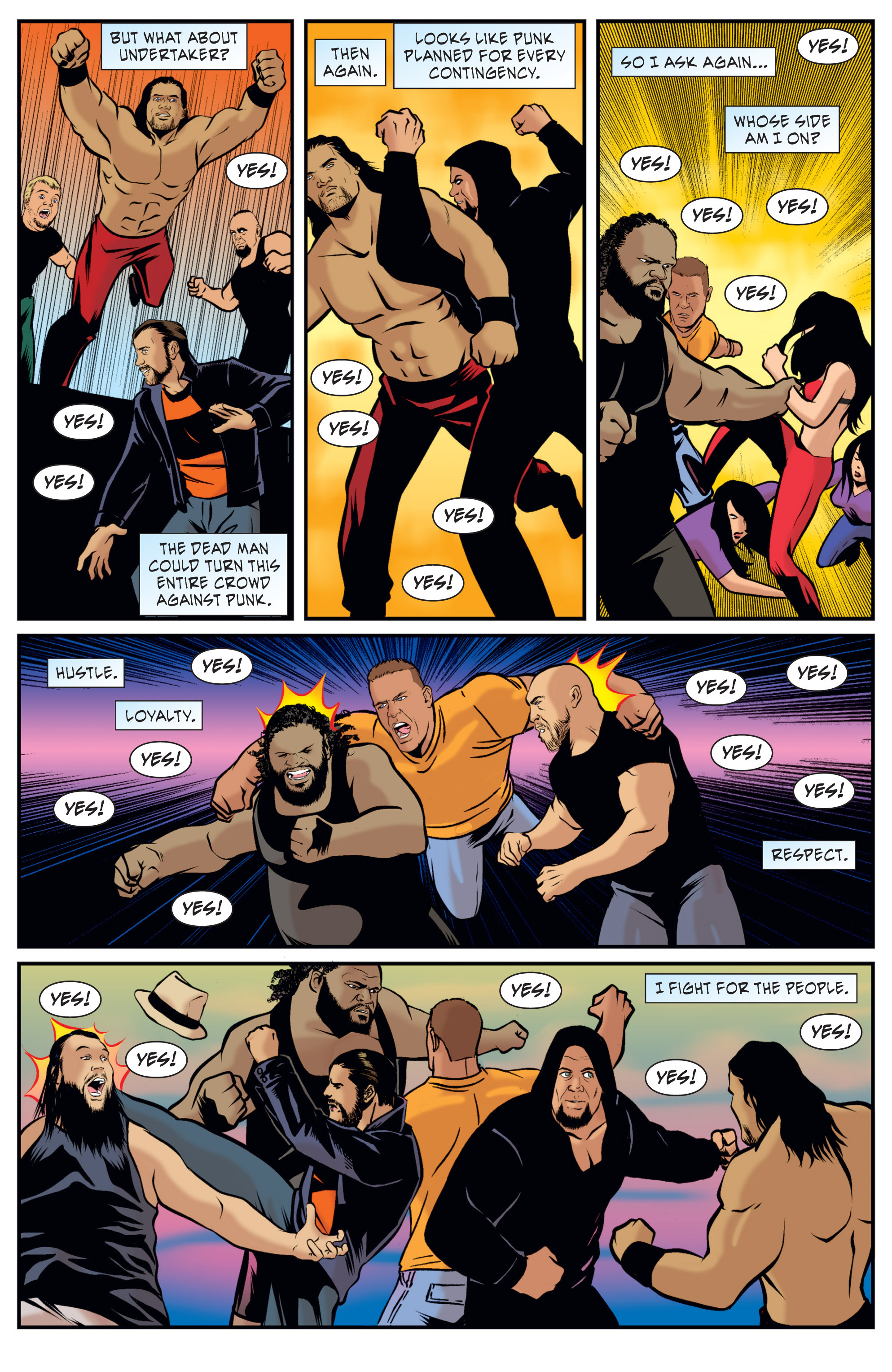 Read online WWE Superstars comic -  Issue #4 - 22