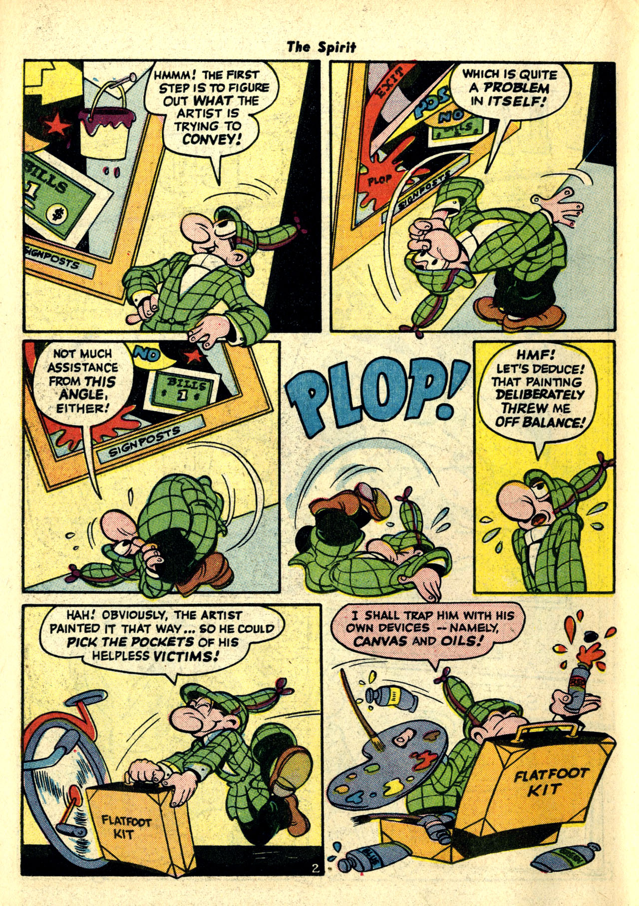 Read online The Spirit (1944) comic -  Issue #7 - 36