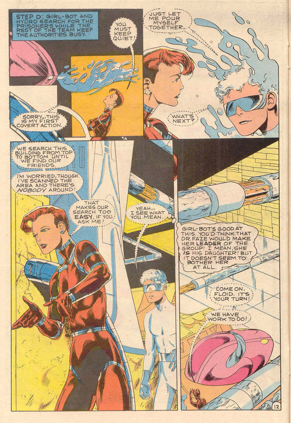 Read online Faze One Fazers comic -  Issue #3 - 14