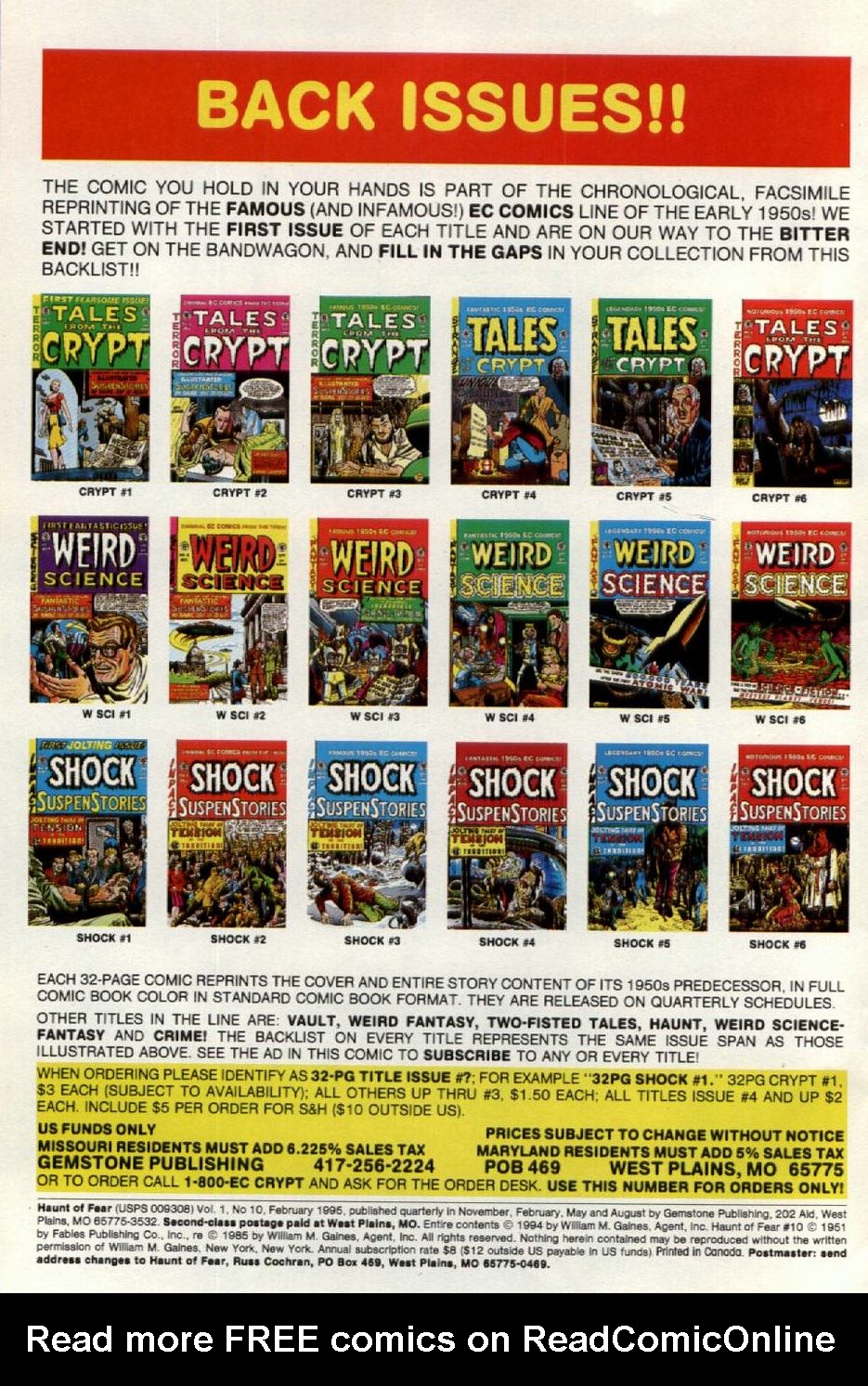 Read online Haunt of Fear comic -  Issue #10 - 3
