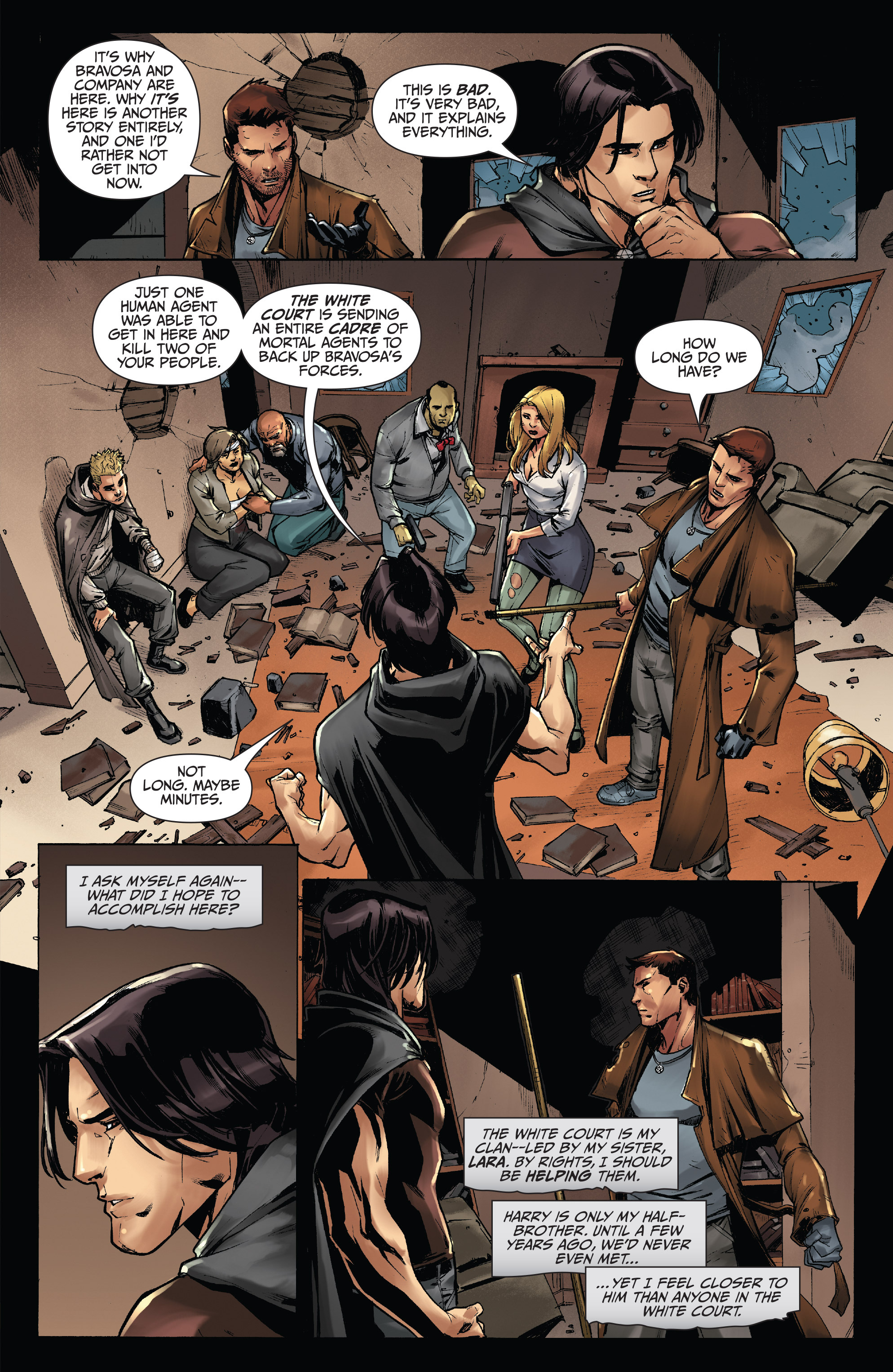 Read online Jim Butcher's The Dresden Files: War Cry comic -  Issue #4 - 12