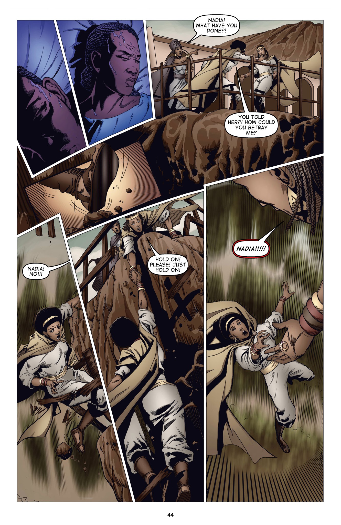 Read online Malika: Warrior Queen comic -  Issue # TPB 1 (Part 1) - 46