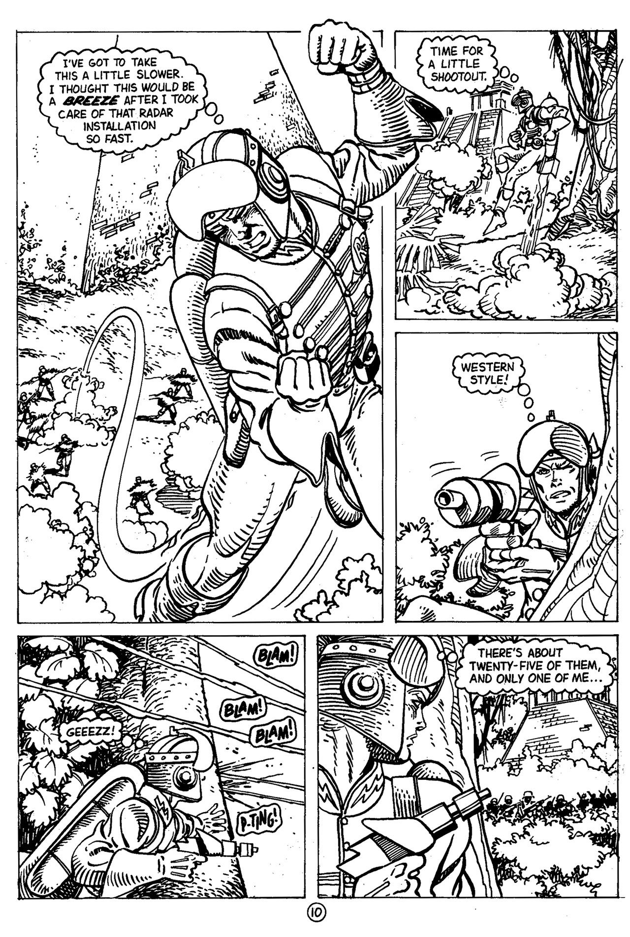 Read online Rocket Ranger comic -  Issue #4 - 12