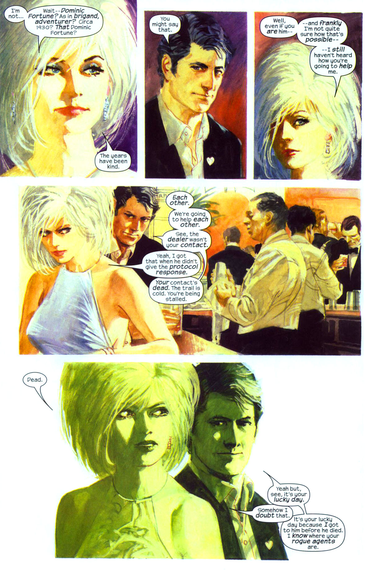 Read online Sable & Fortune comic -  Issue #1 - 15