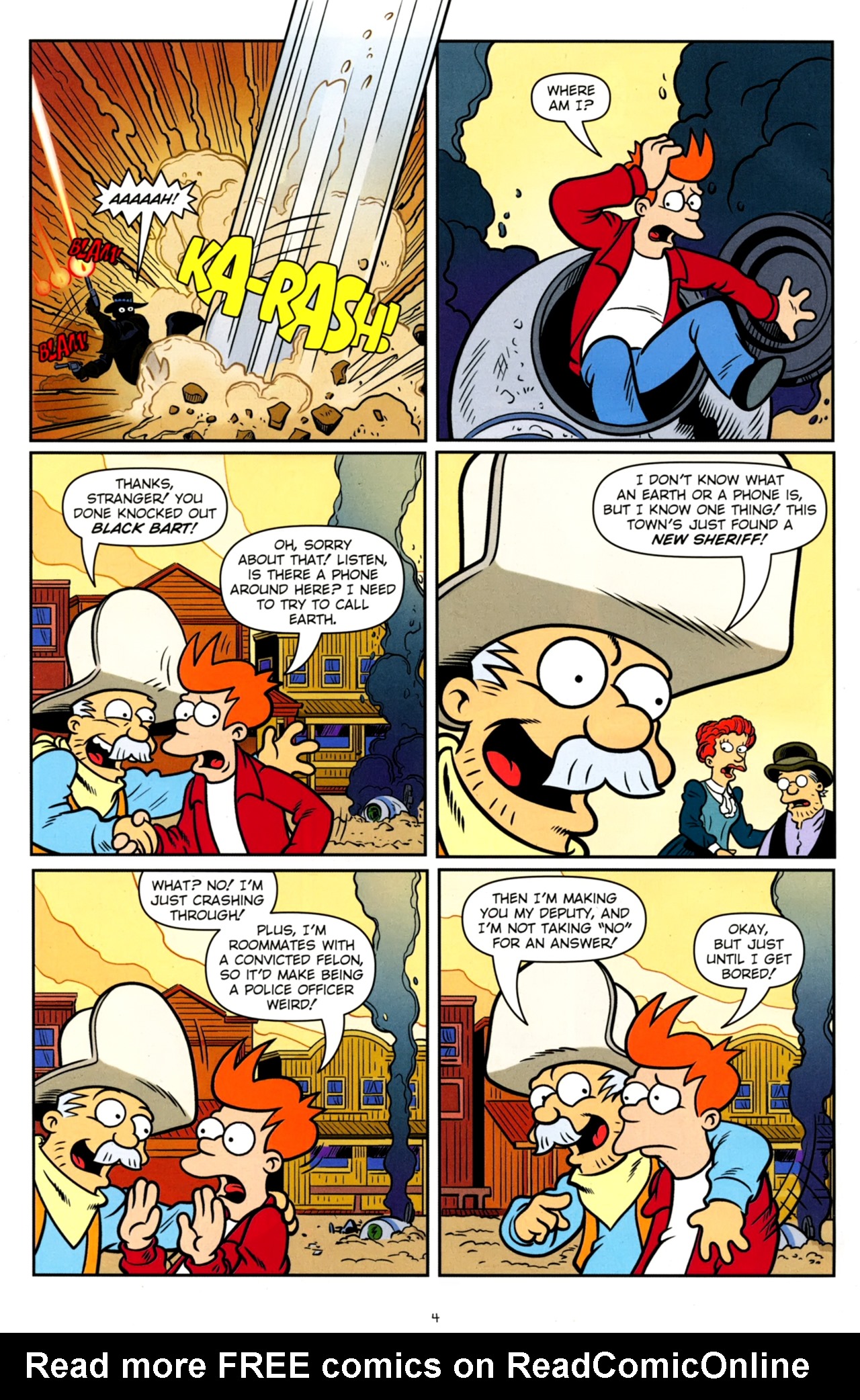 Read online Futurama Comics comic -  Issue #55 - 5