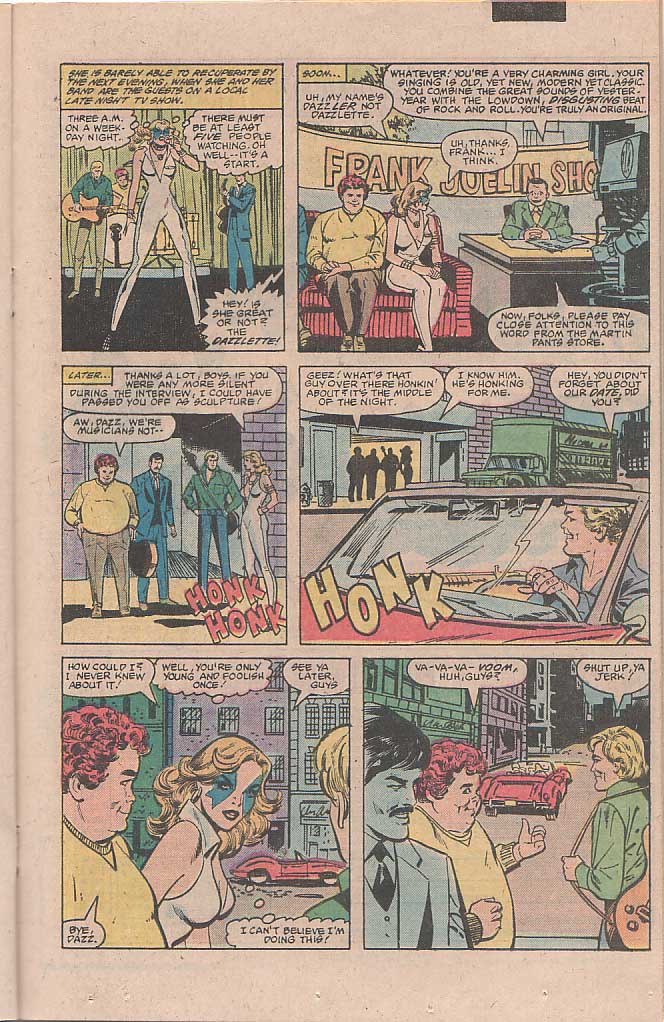 Read online Dazzler (1981) comic -  Issue #17 - 16