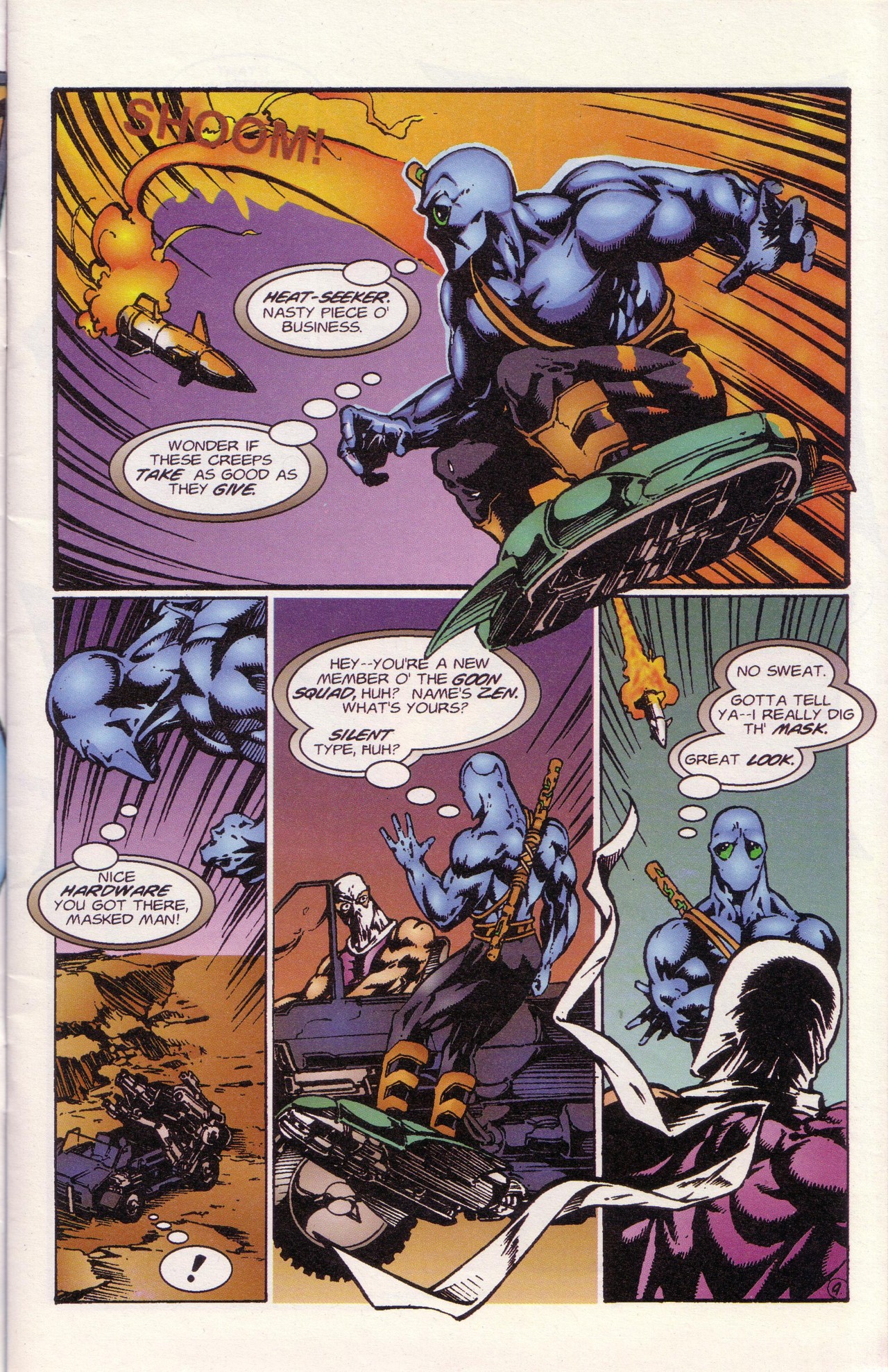 Read online Zen Intergalactic Ninja Color comic -  Issue #2 - 11