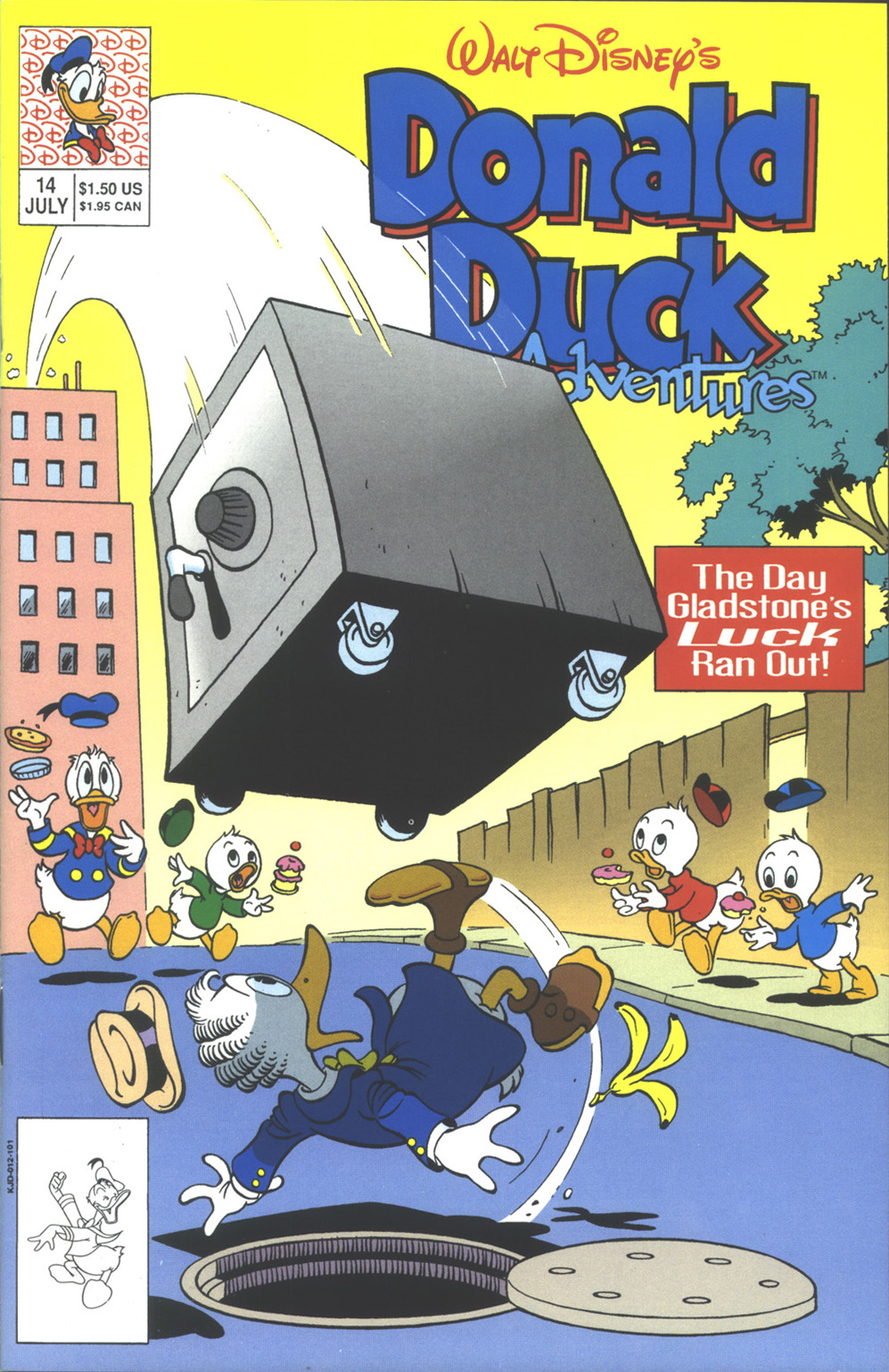 Read online Donald Duck Adventures comic -  Issue #14 - 1