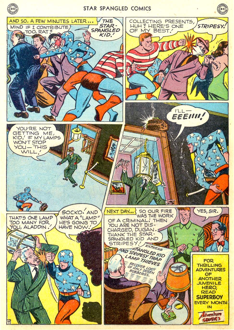 Read online Star Spangled Comics comic -  Issue #71 - 34