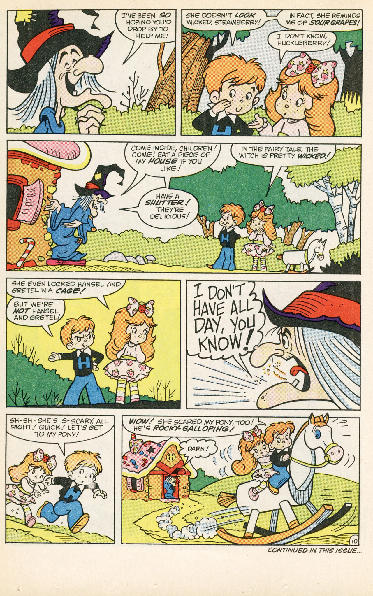 Read online Strawberry Shortcake (1985) comic -  Issue #6 - 16