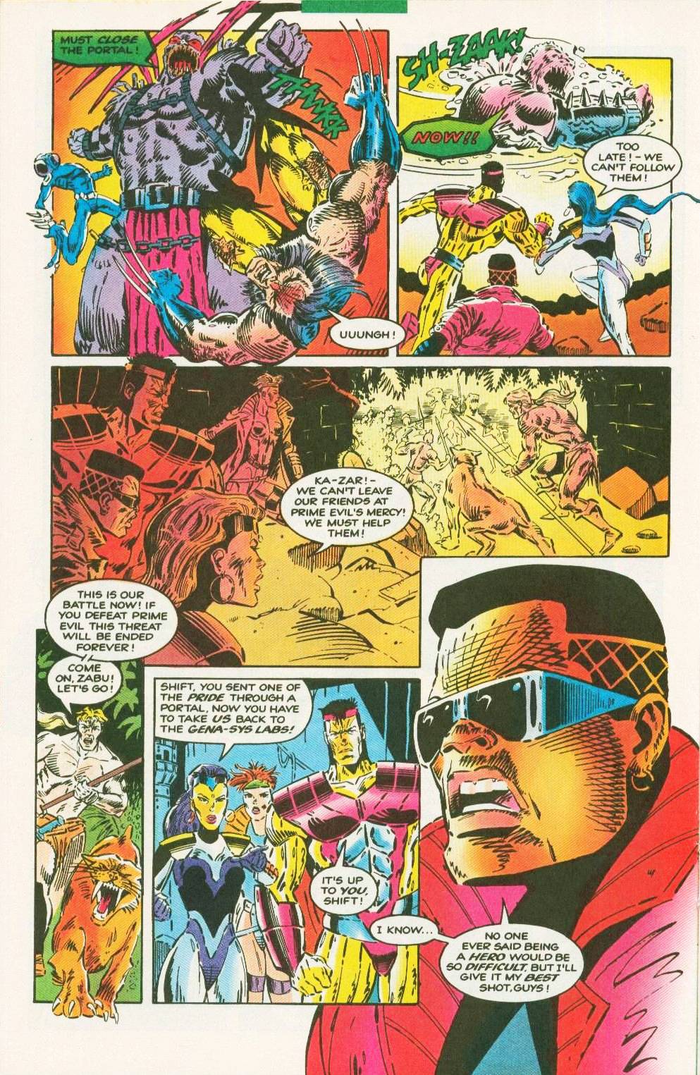 Read online Codename: Genetix comic -  Issue #4 - 12