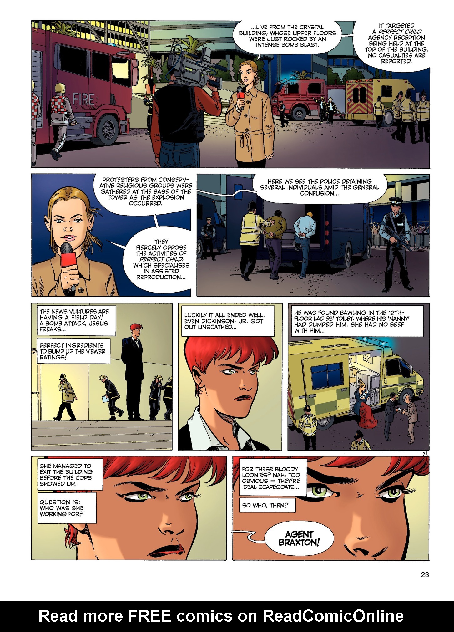 Read online Damocles comic -  Issue #3 - 23