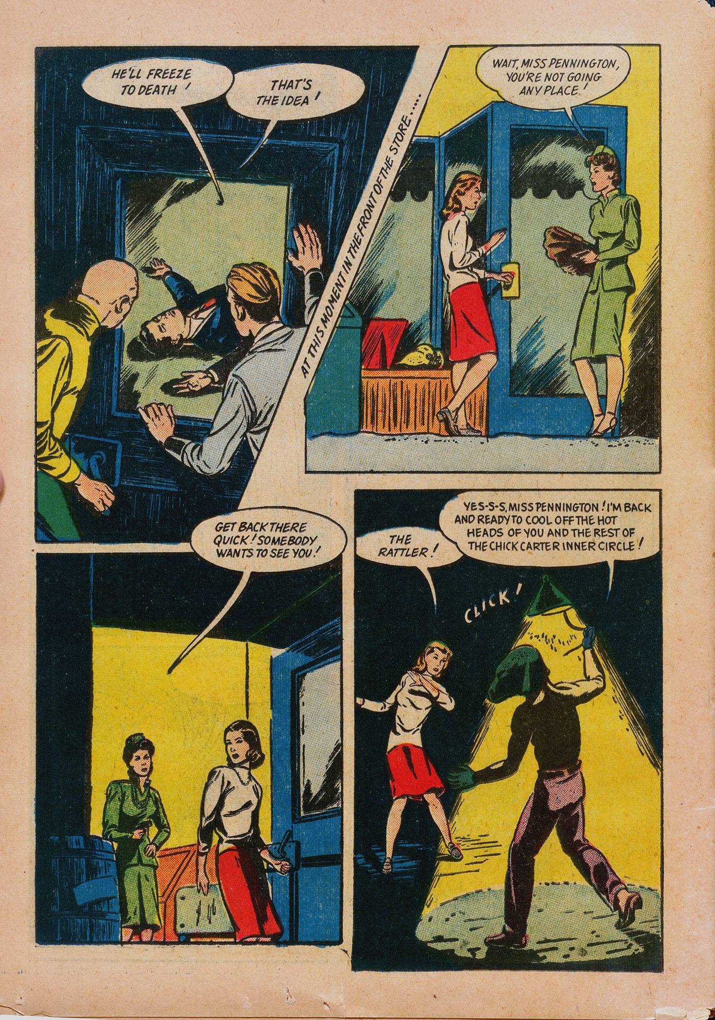 Read online Shadow Comics comic -  Issue #35 - 46