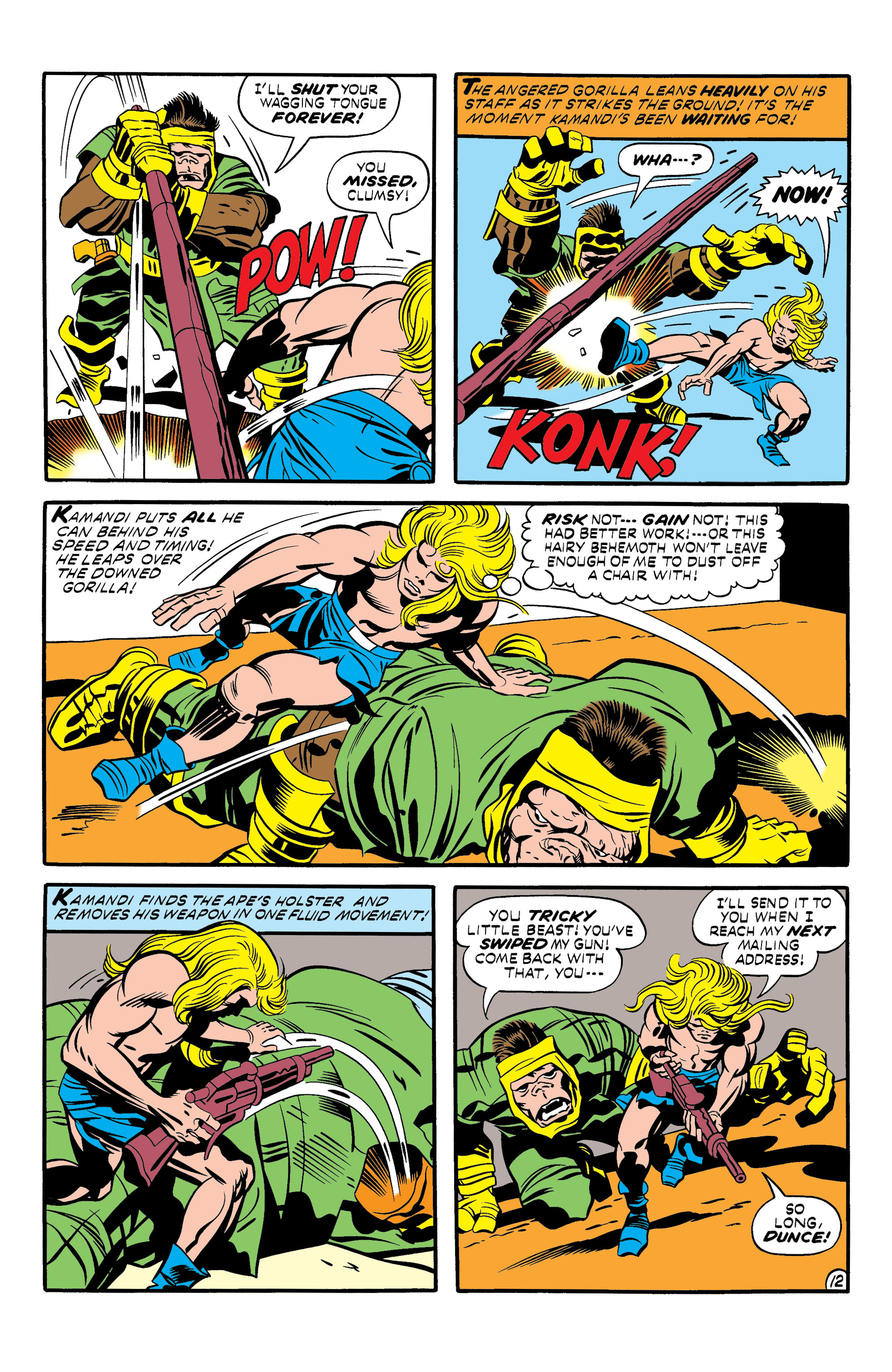 Read online Kamandi, The Last Boy On Earth comic -  Issue #4 - 12