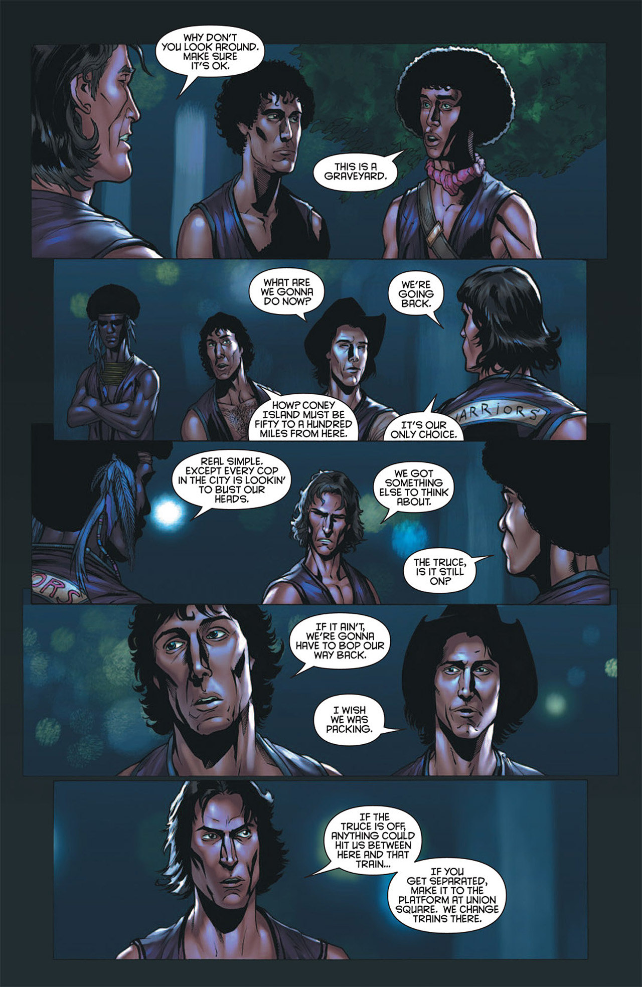 Read online The Warriors: Official Movie Adaptation comic -  Issue # TPB - 26