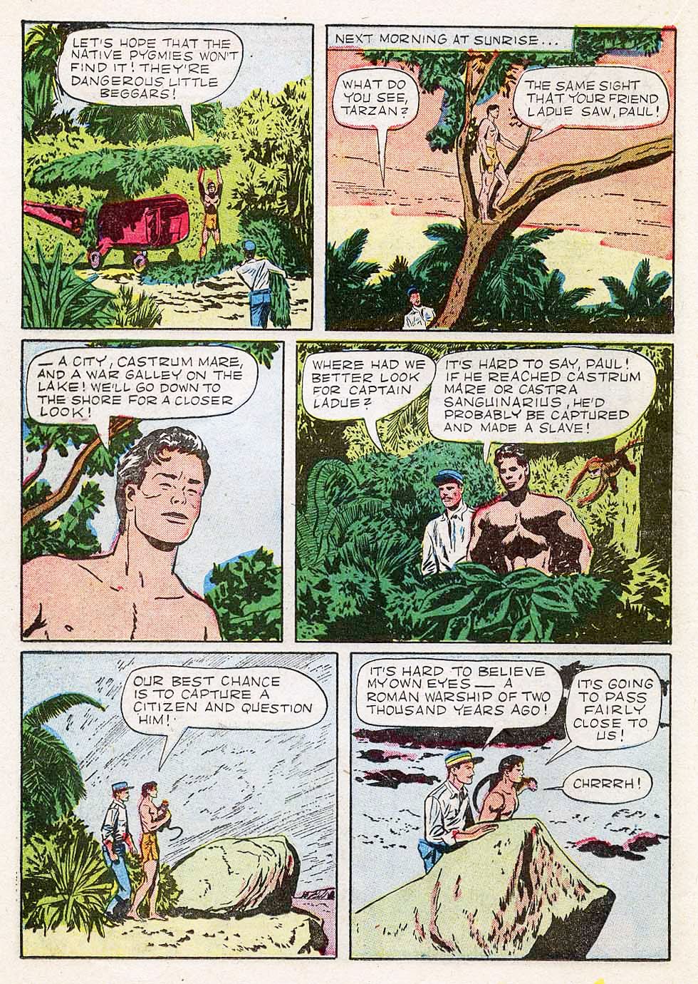 Read online Tarzan (1948) comic -  Issue #21 - 30