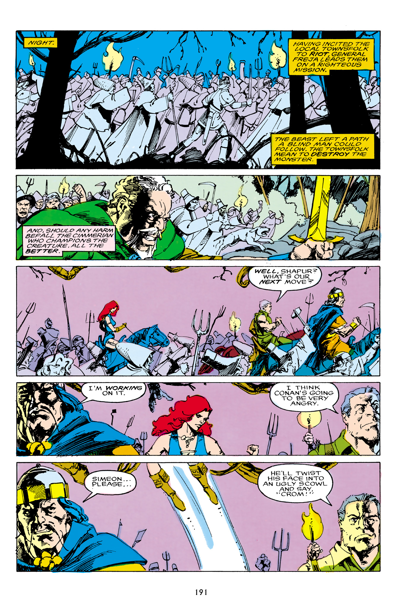 Read online The Chronicles of Conan comic -  Issue # TPB 25 (Part 2) - 92