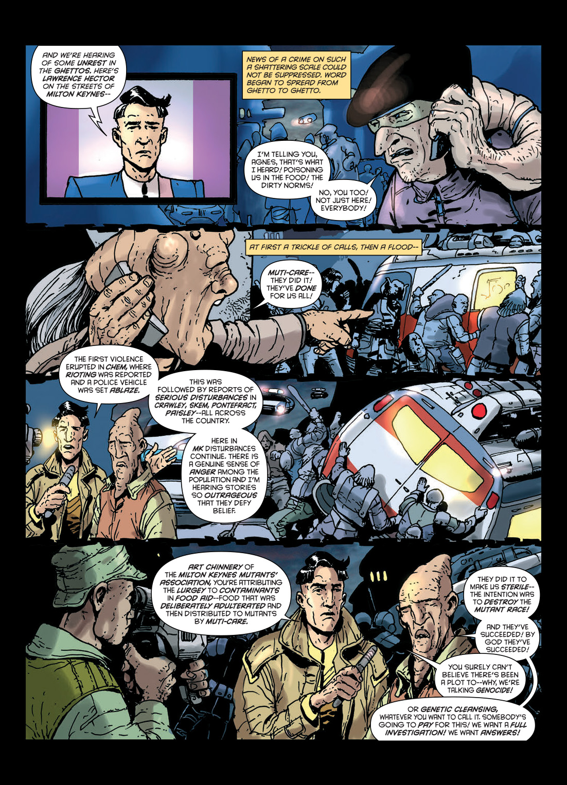 Read online Strontium Dog: The Life and Death of Johnny Alpha: Dogs of War comic -  Issue # TPB - 31