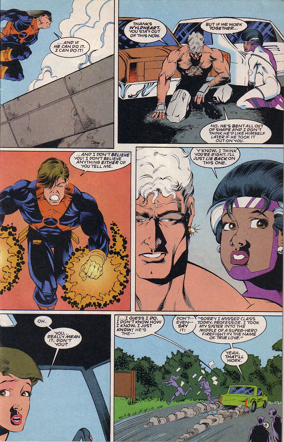 Read online Damage (1994) comic -  Issue #0 - 9