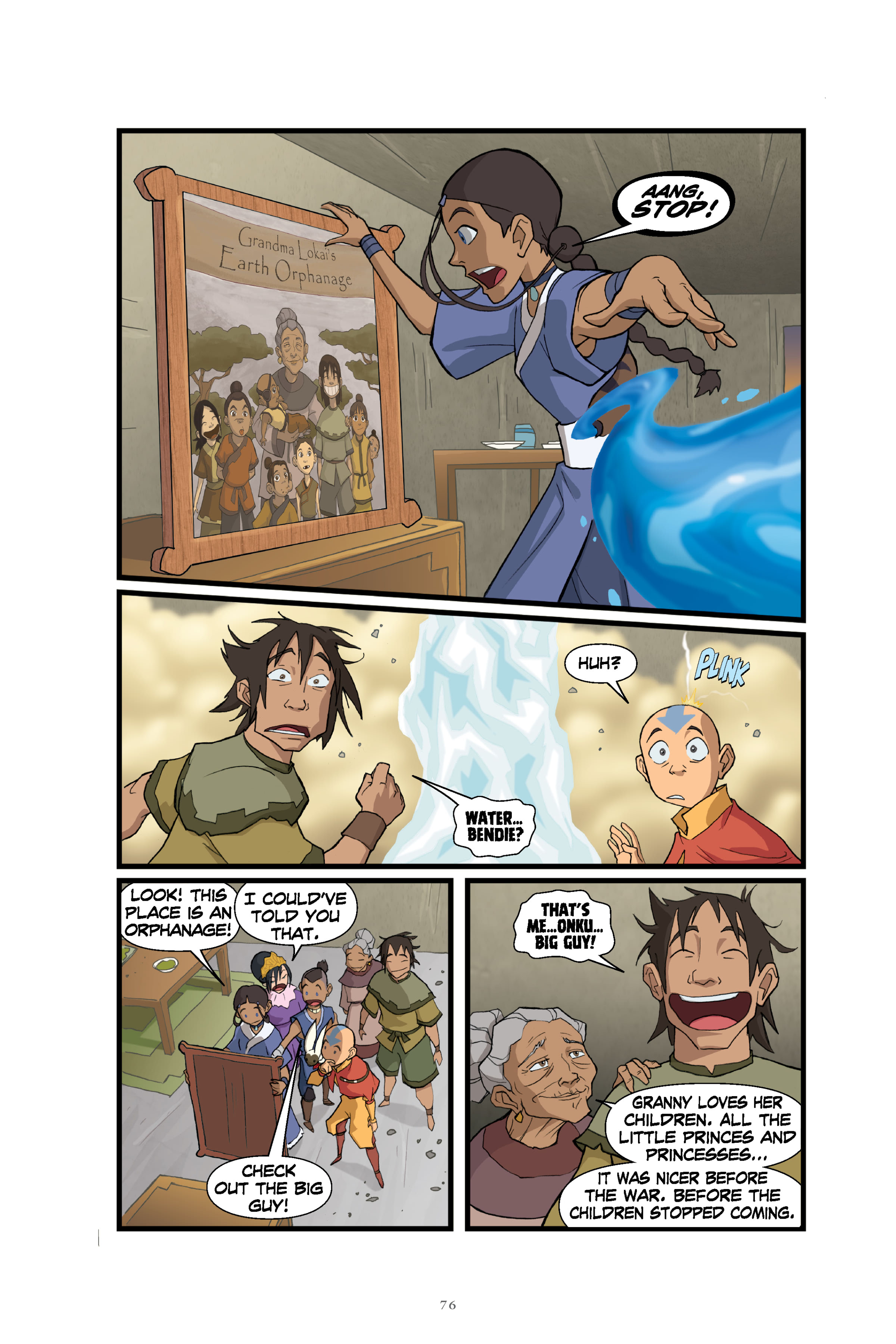 Read online Nickelodeon Avatar: The Last Airbender–The Lost Adventures & Team Avatar Tales Library Edition comic -  Issue # TPB (Part 1) - 77