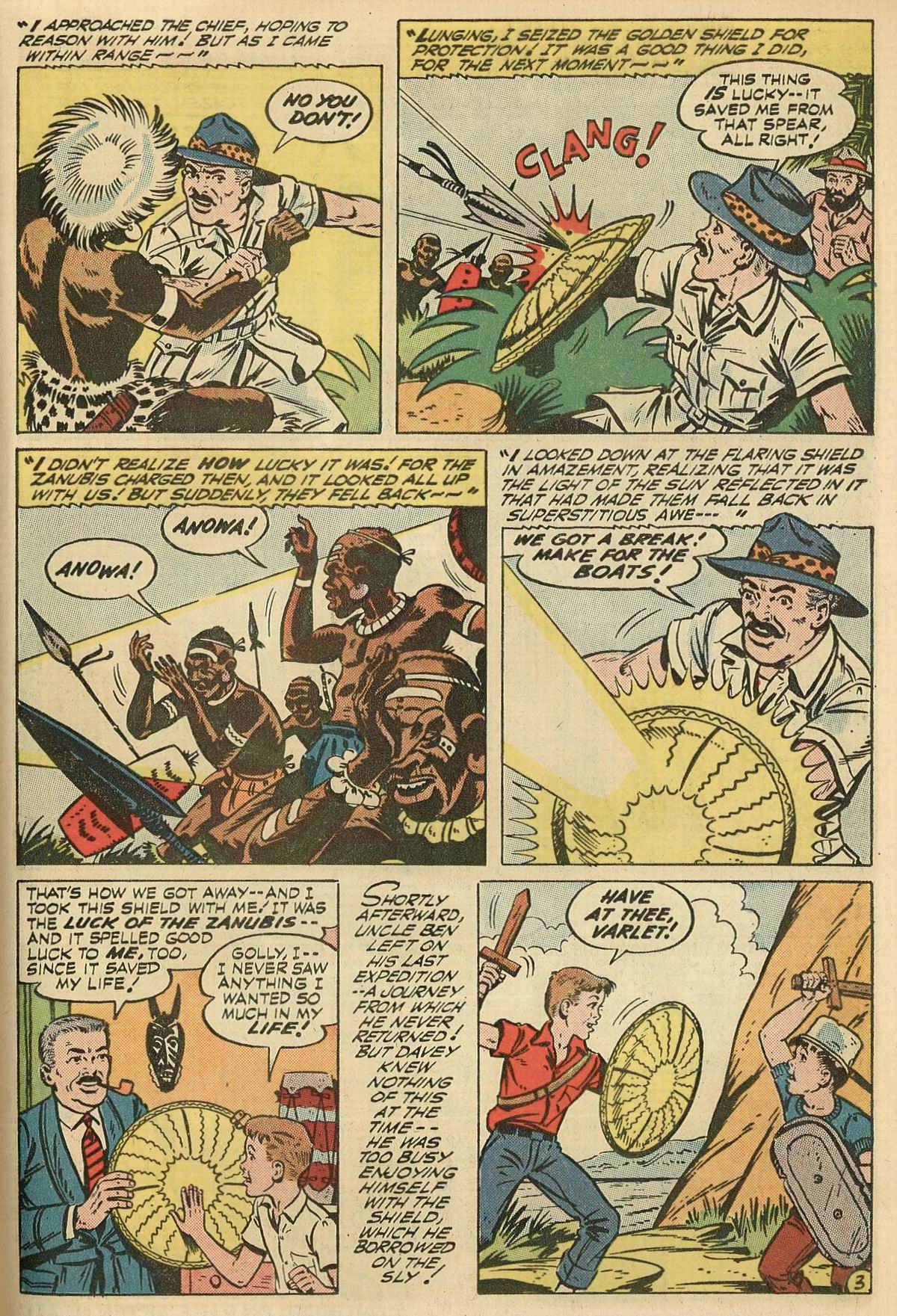 Read online Adventures Into The Unknown comic -  Issue #152 - 27