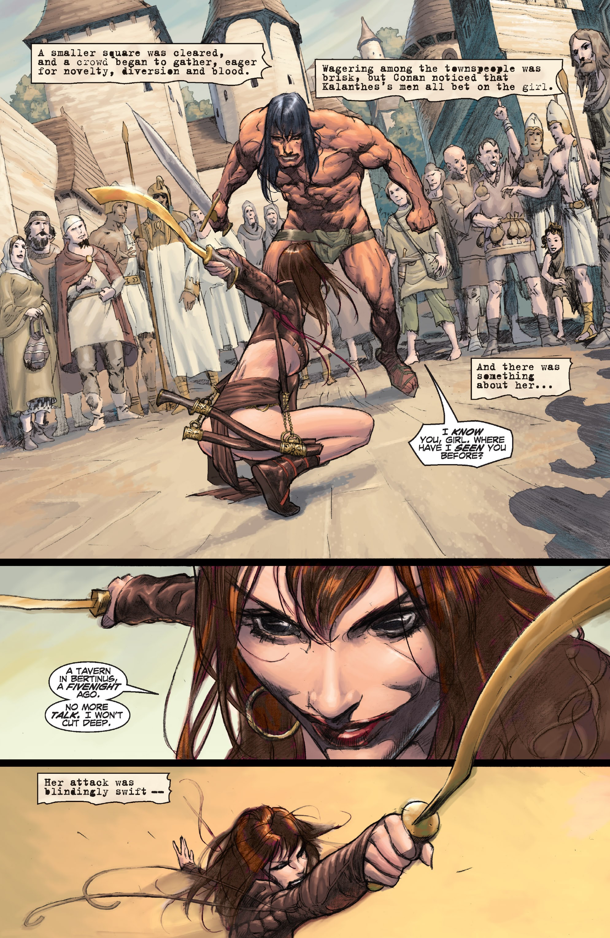Read online Conan Chronicles Epic Collection comic -  Issue # TPB Out of the Darksome Hills (Part 3) - 78