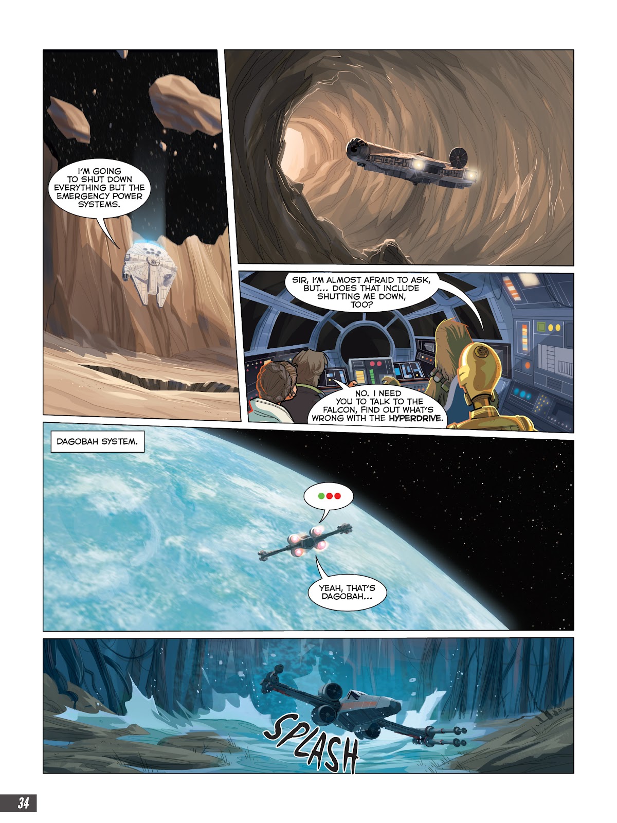 Star Wars: The Empire Strikes Back Graphic Novel Adaptation issue Full - Page 33