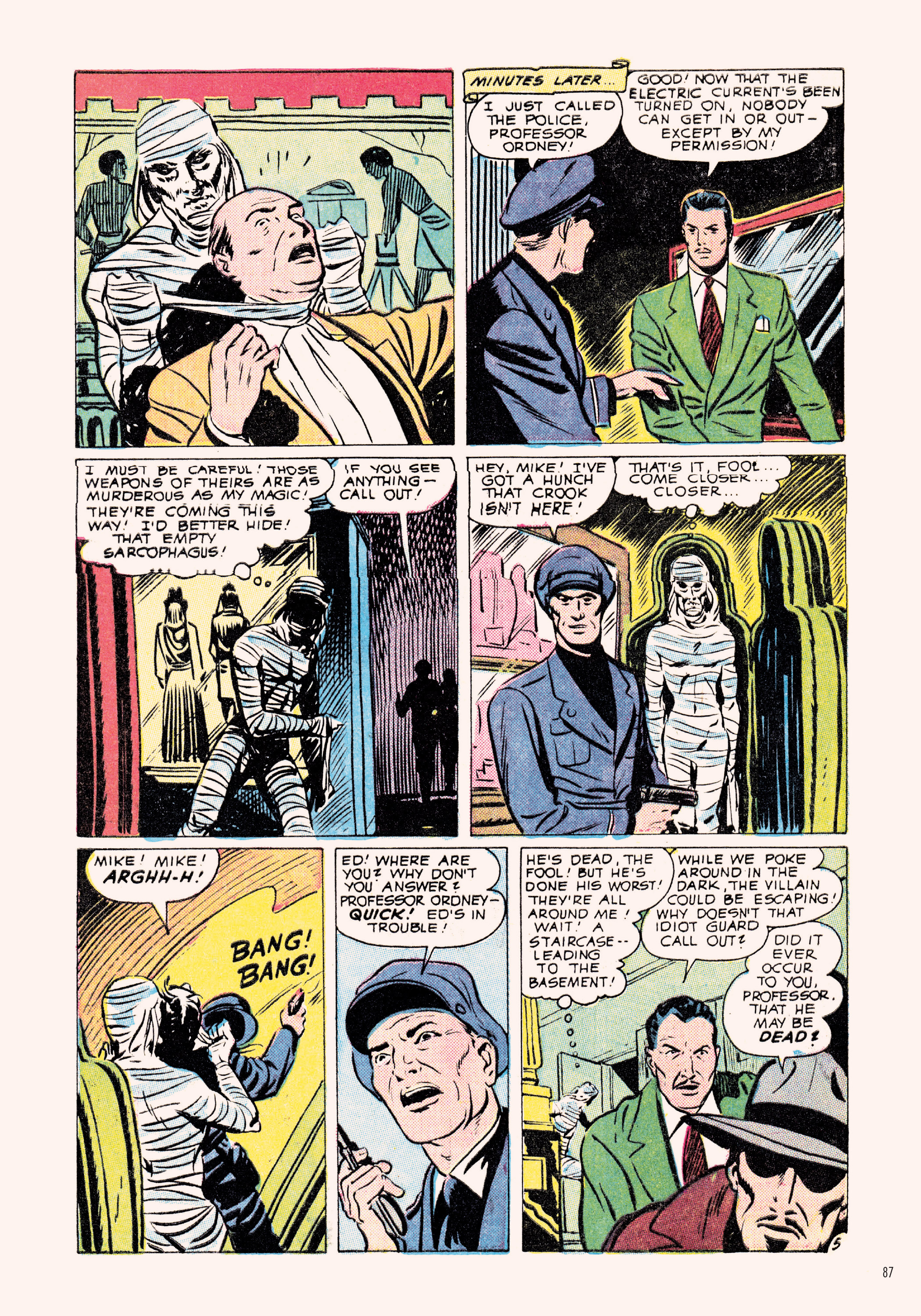 Read online Classic Monsters of Pre-Code Horror Comics: Mummies comic -  Issue # TPB - 87