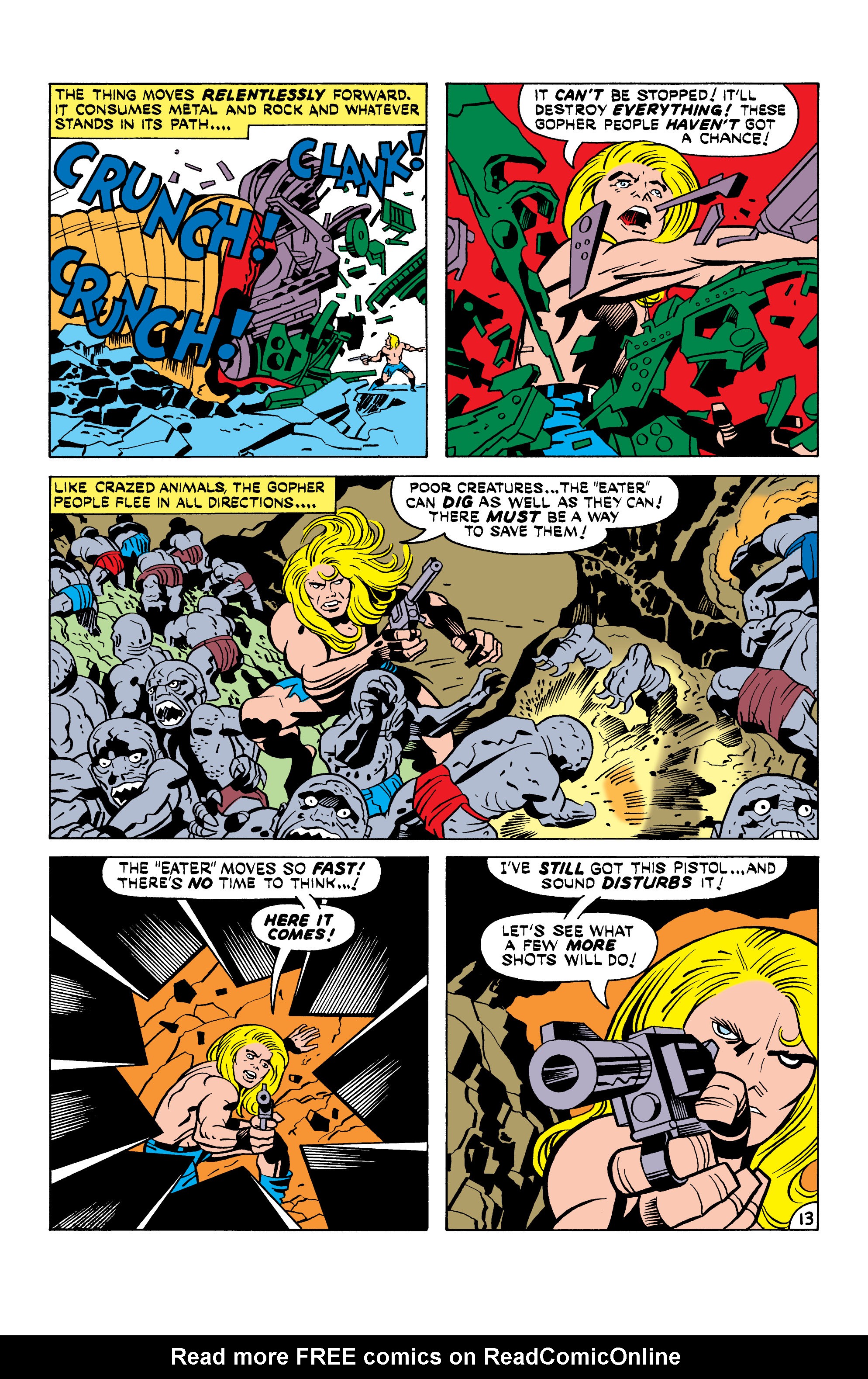 Read online Kamandi, The Last Boy On Earth comic -  Issue #18 - 13