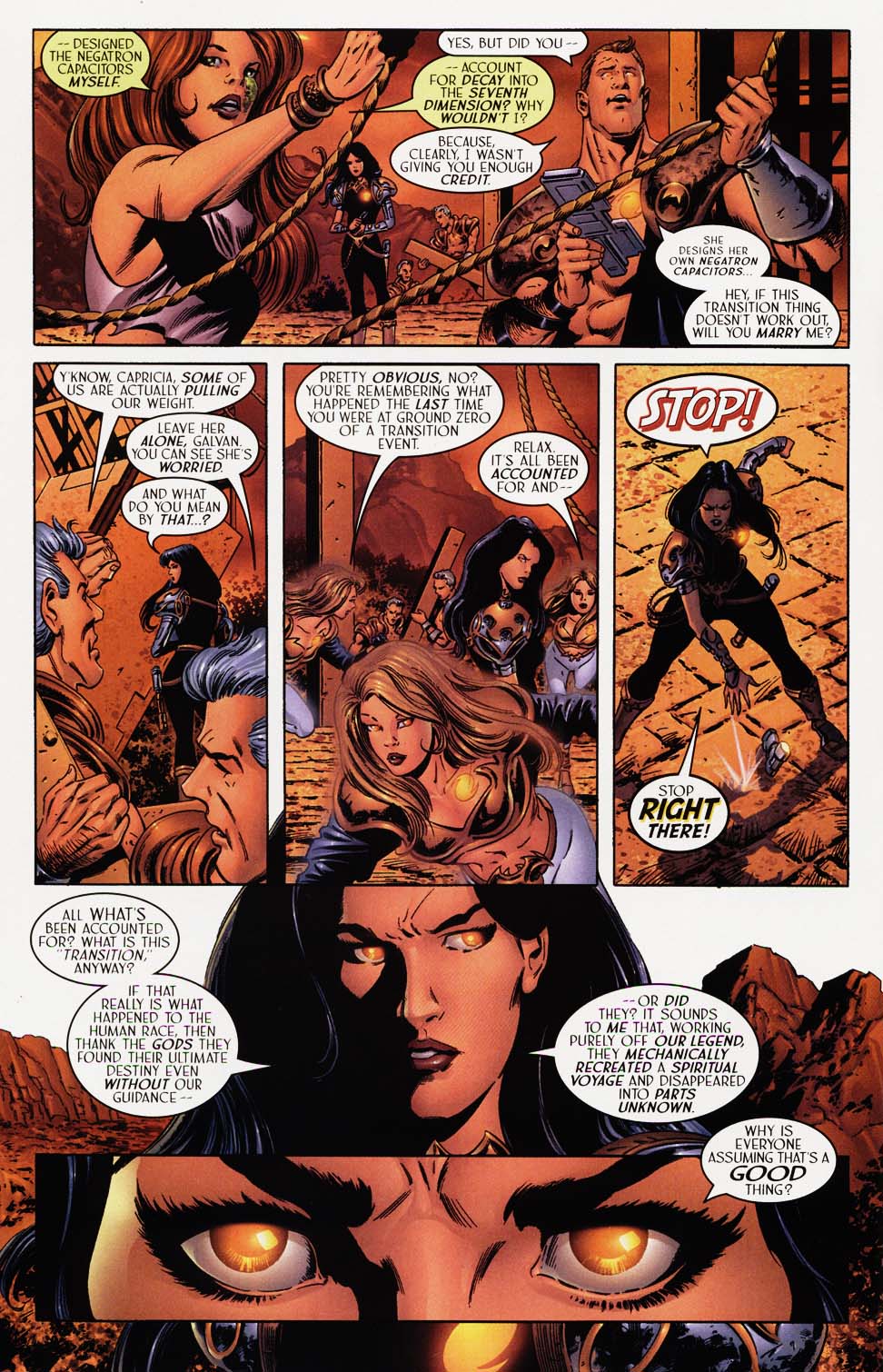Read online Crux comic -  Issue #9 - 10