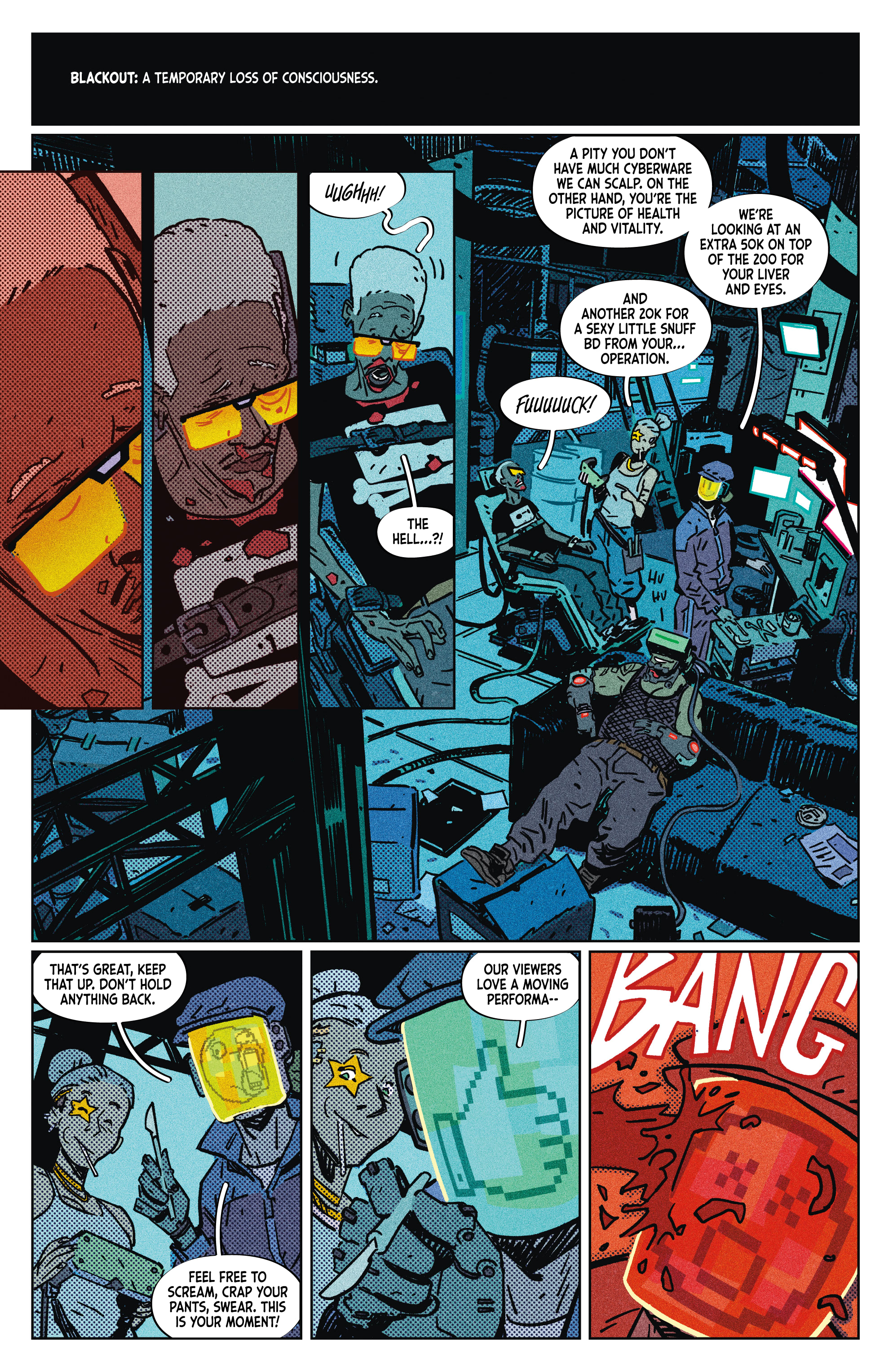 Read online Cyberpunk 2077: Blackout comic -  Issue #2 - 18