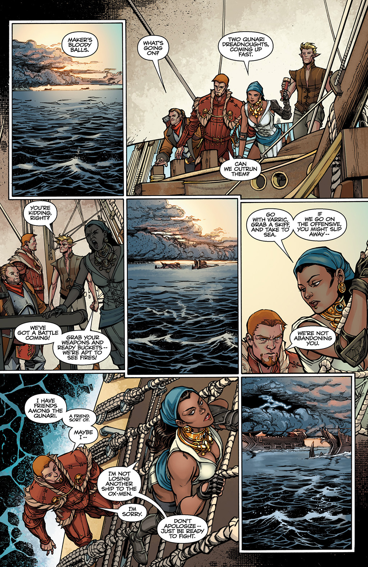Read online Dragon Age: Those Who Speak comic -  Issue #1 - 20