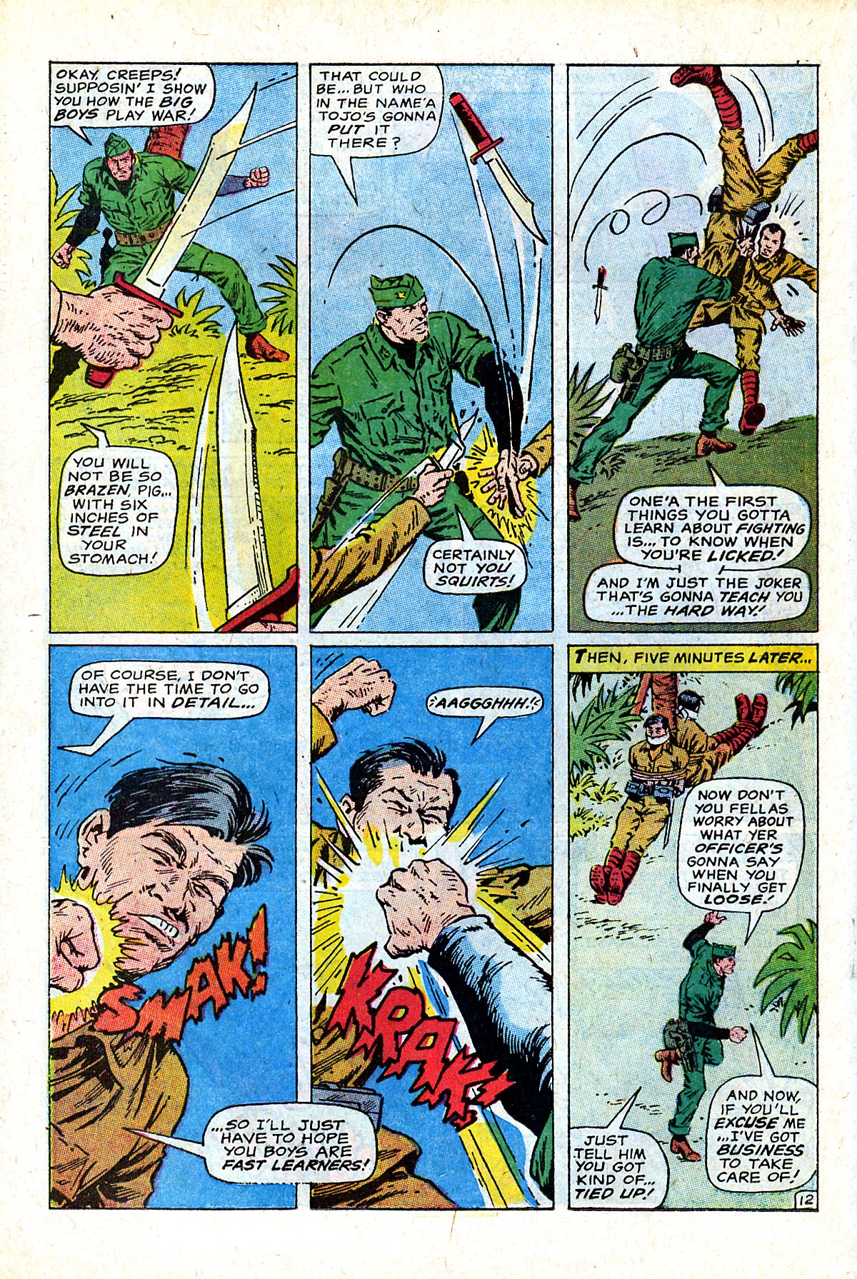 Read online Captain Savage and his Leatherneck Raiders comic -  Issue #18 - 18