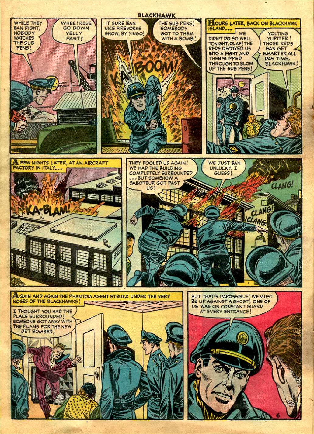 Read online Blackhawk (1957) comic -  Issue #98 - 8