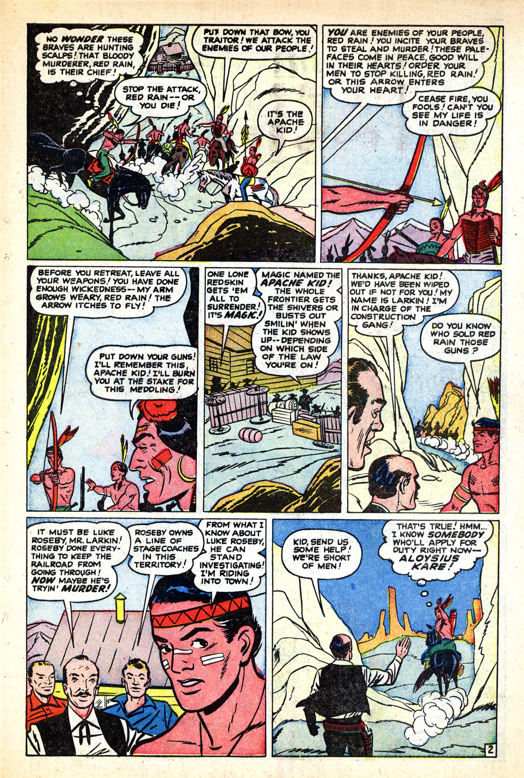 Read online Apache Kid comic -  Issue #11 - 27