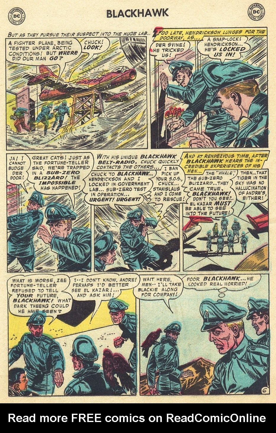 Read online Blackhawk (1957) comic -  Issue #110 - 19