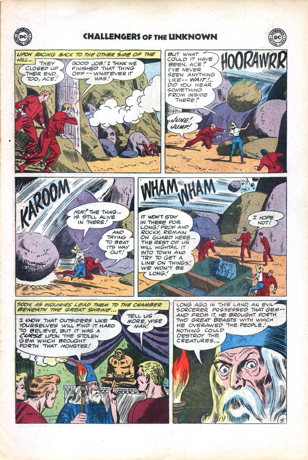 Read online Challengers of the Unknown (1958) comic -  Issue #19 - 23