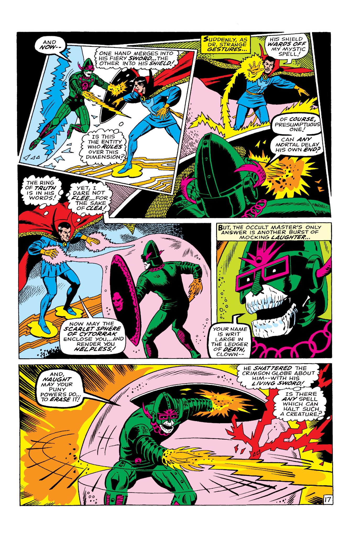 Read online Marvel Masterworks: Doctor Strange comic -  Issue # TPB 3 (Part 1) - 65